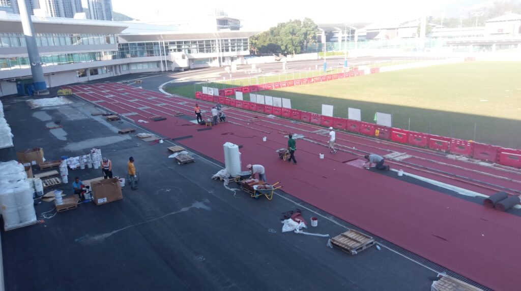 Mondo Track Installation - HKSI Overview