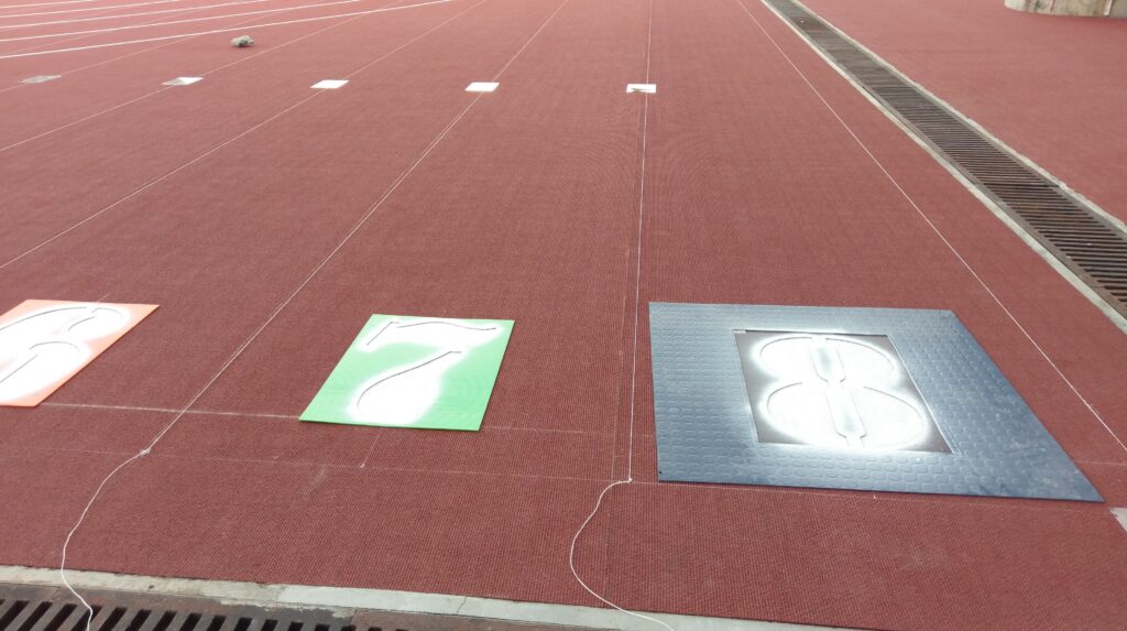 Mondo track line marking - HKSI Overview