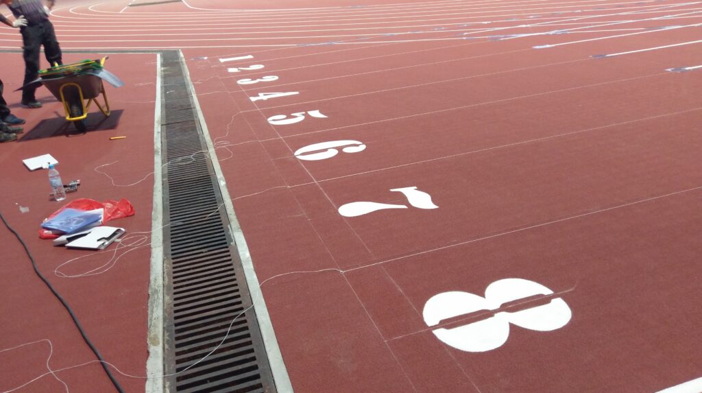 Mondo track line marking - HKSI Overview